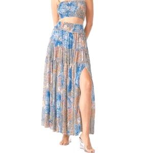 MISA Los Angeles Bar Skirt in Batik size XL